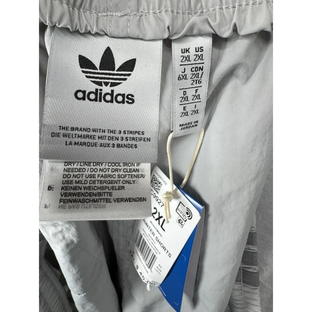 Adidas Adicolor Classics Sprinter Shorts Trefoil JC9927 Gray Men's Size‎ 2XL